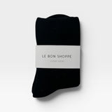 Cloud Socks - Jet Black