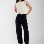 Boucle Tank - Cream — view 4