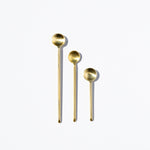 Three lengths of Gold Spoons