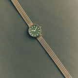 Beverly Mesh Watch - Green Dial