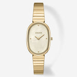 Jane Watch - Gold and White front facing view