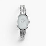 BREDA Jane Watch Tethered - Silver and White