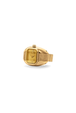 Nocturne Time Ring - Gold and Deep Amber