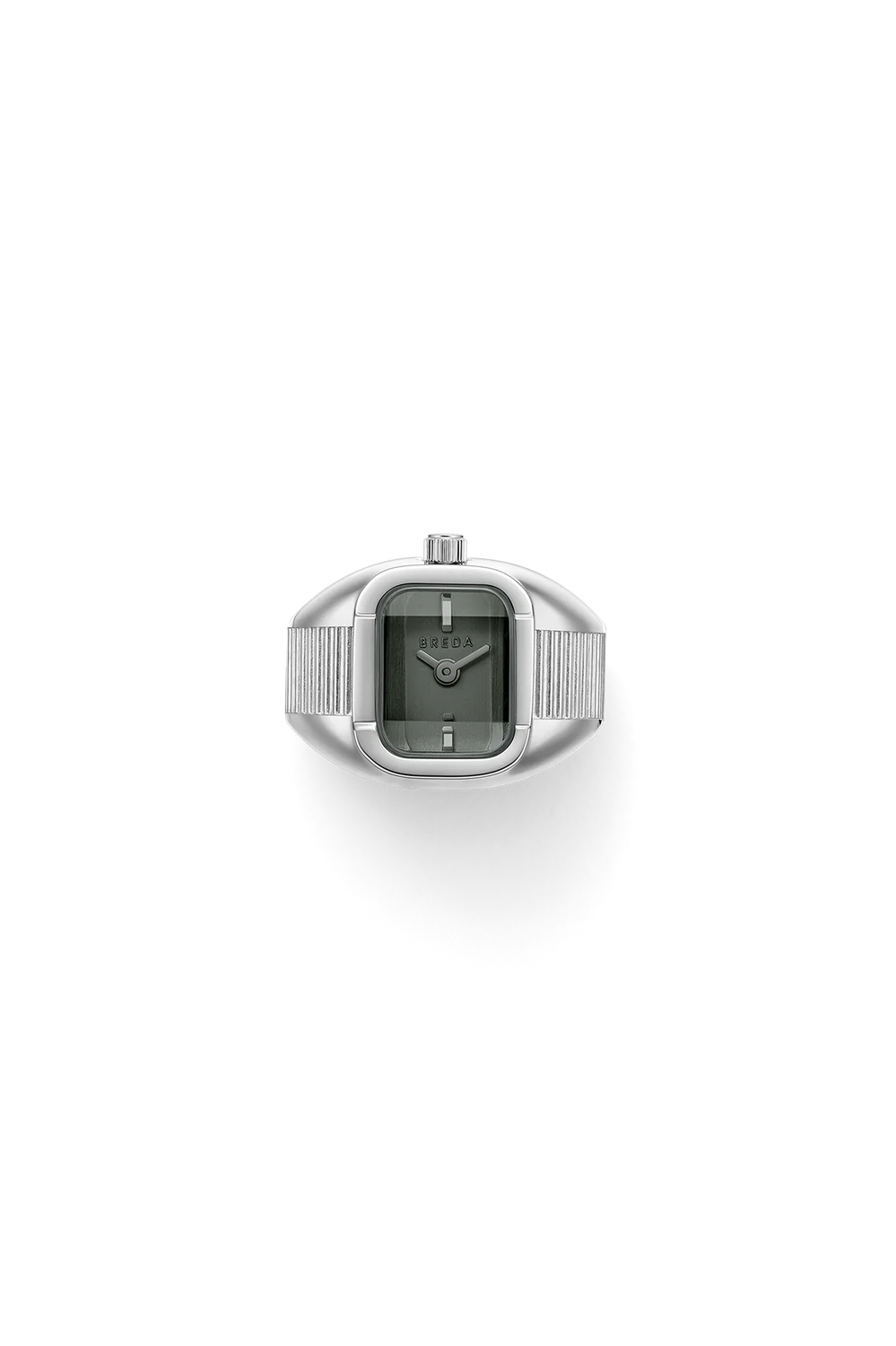Nocturne Time Ring - Silver and Smoke