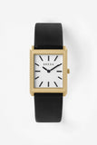 Virgil Watch - Gold, Black and Ivory straight on view 