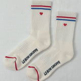 Embroidered Boyfriend Socks