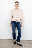 Cargo Cardigan - Stone Beige