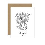 Mother's Day Vase Card