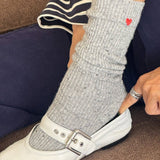 Embroidered Snow Socks