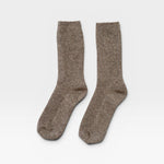 Winter Sparkle Socks in Nutmeg