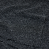 Alpaca Wool Blend Scarf - Dark Grey Melange