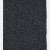 Alpaca Wool Blend Scarf - Dark Grey Melange