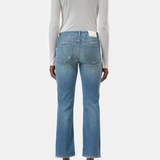 Junna Straight Jeans - Mid Blue