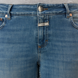 Junna Straight Jeans - Mid Blue