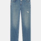 Junna Straight Jeans - Mid Blue