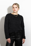 Crewneck Long Sleeve Sweater - Basalt