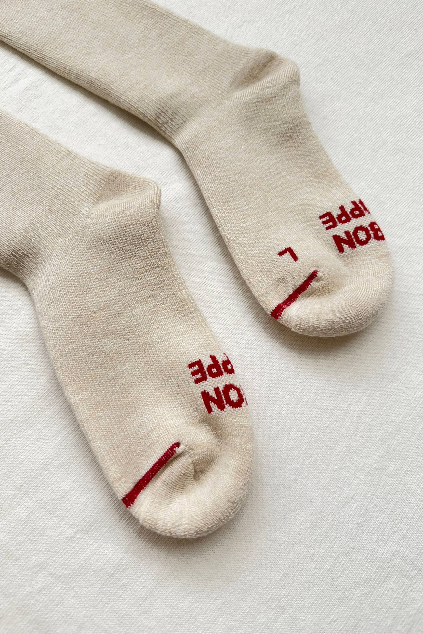 Camper Socks in oatmeal