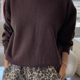 Milo Cotton Sweater - Brown