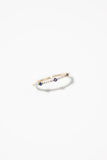 Diamond + Sapphire Pave Stacking Ring