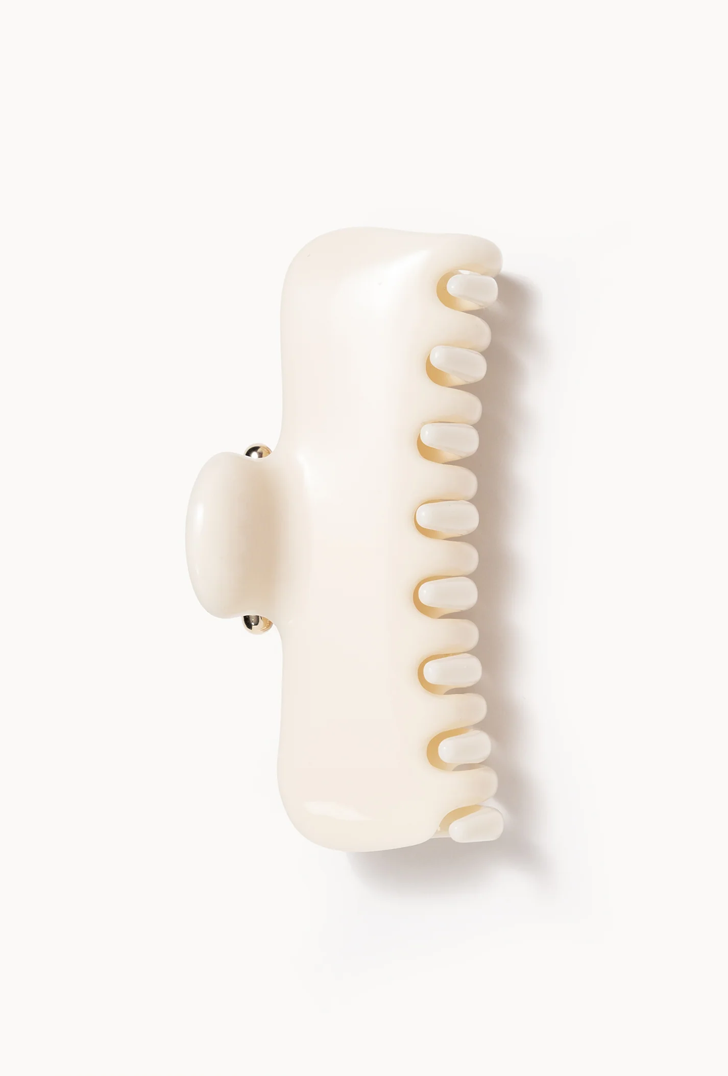 No. 4 Claw Clip - Ivory