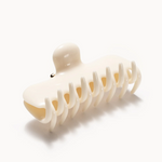 bottom view of No. 4 Claw Clip - Ivory