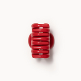 under side view of No. 2 Claw Clip - Rosso