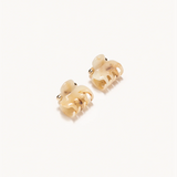 No. 1 Claw Clip Set - Light Tortoise pictured on an angle 