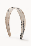 Headband - Grey Marble