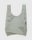 Blue Thin Stripe Reusable Grocery Bags