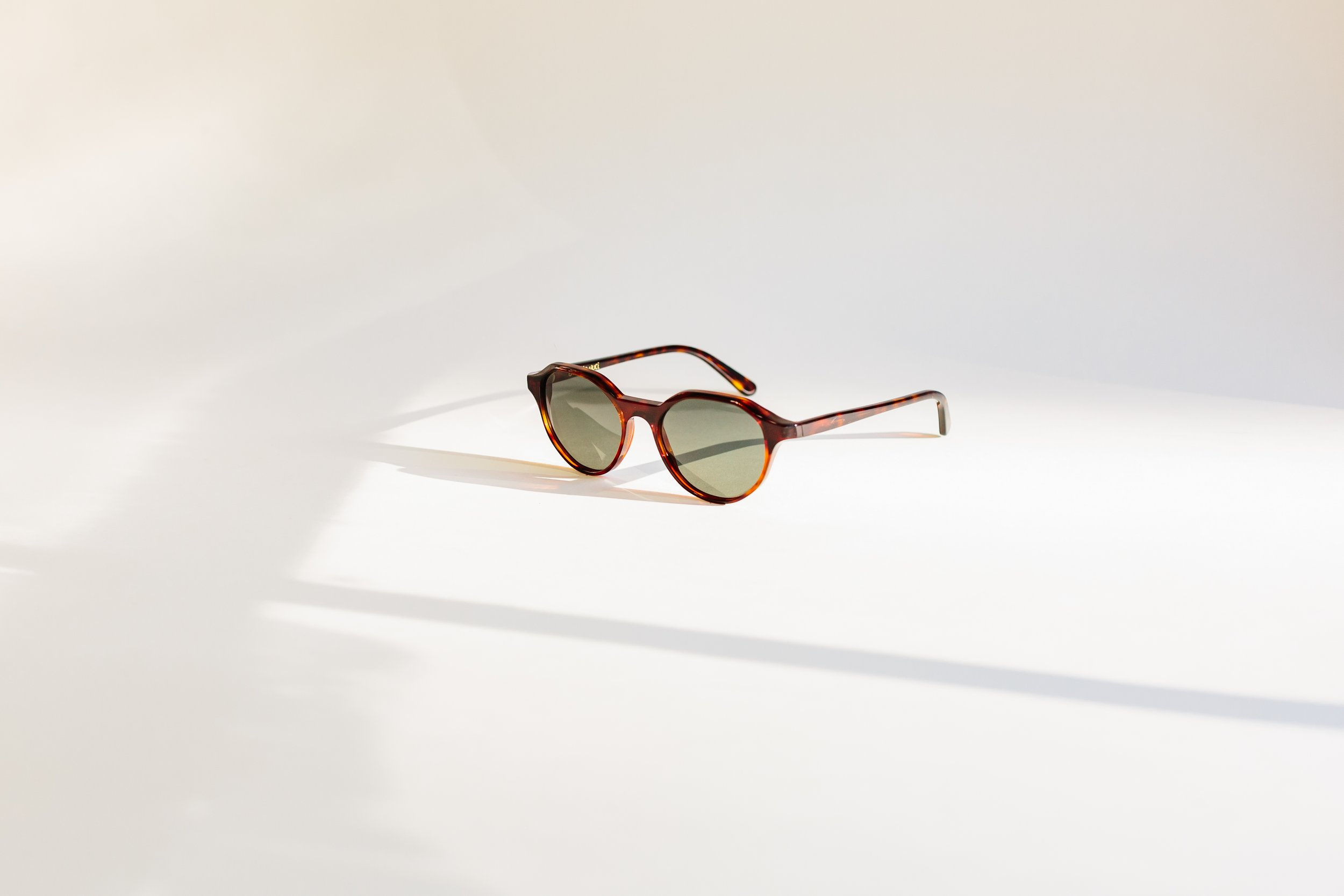 Side view of Mouse Sunglasses in Good Luck
