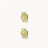 No. 1 Claw Clip Set - Avocado view of prongs on under side