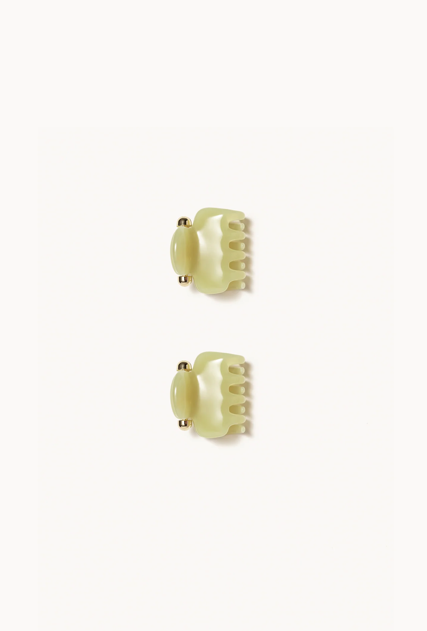 No. 1 Claw Clip Set - Avocado