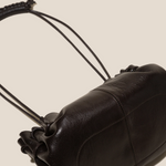 Arta Handbag - Black laying down