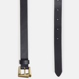 Italian Leather Belt - Black