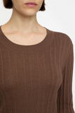 Long-sleeved Shirt - Cocoa Brown