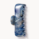 No. 4 Claw Clip - Blue Marble