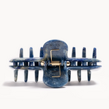 No. 4 Claw Clip - Blue Marble