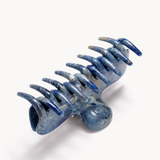 No. 4 Claw Clip - Blue Marble