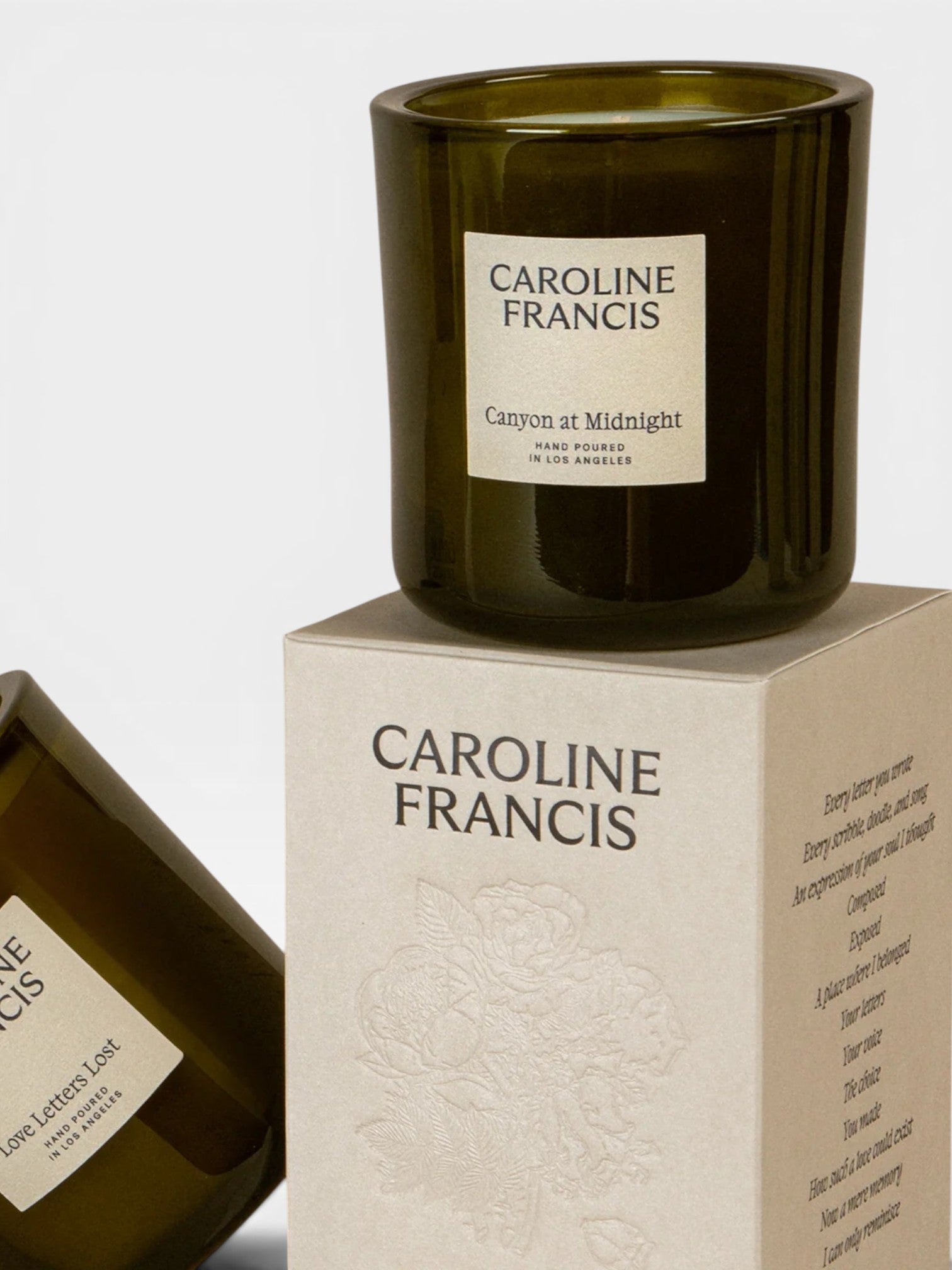 CAROLINE FRANCIS Canyon at Midnight Candle