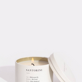 Santorini Travel Candle