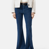 Denair Flared Jeans - Dark Blue