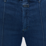Denair Flared Jeans - Dark Blue
