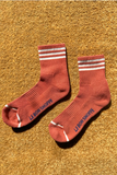 Girlfriend Socks in Terracotta