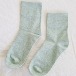 Sneaker Socks in Seafoam