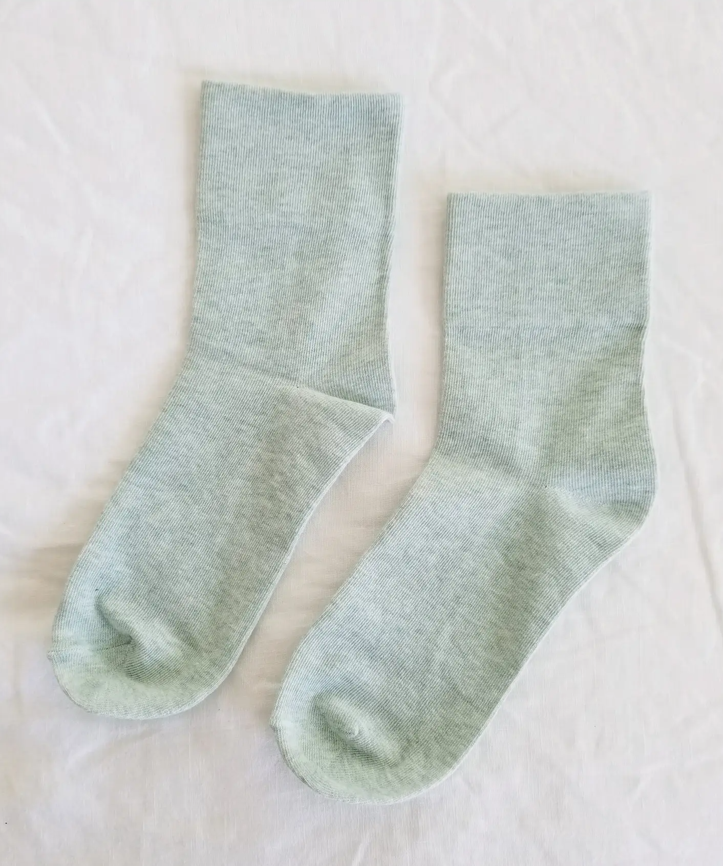 Sneaker Socks in Seafoam