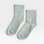 Sneaker Socks in Seafoam