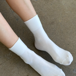 Sneaker Socks in Classic White