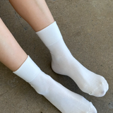 Sneaker Socks in Classic White