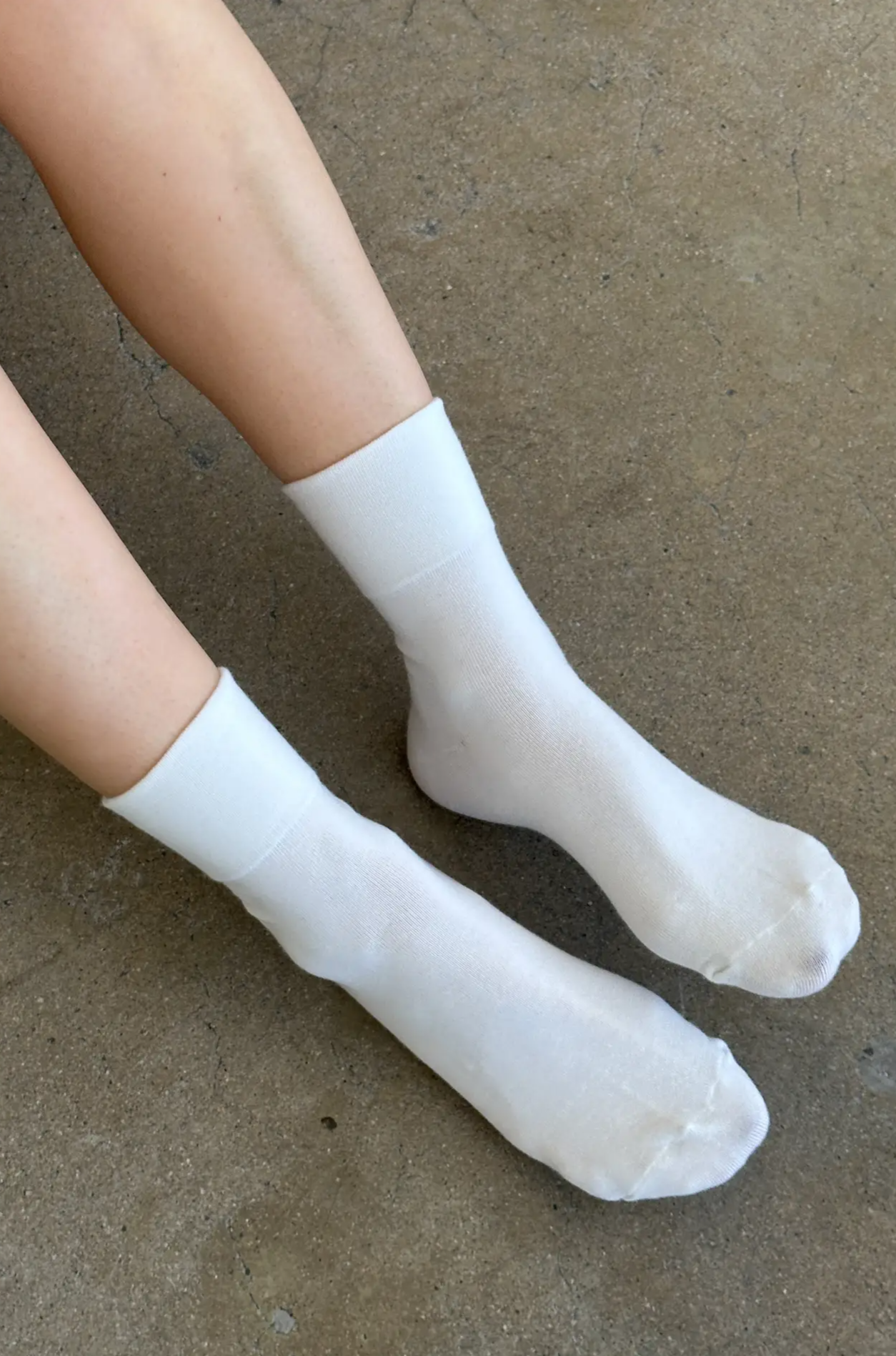 Sneaker Socks in Classic White