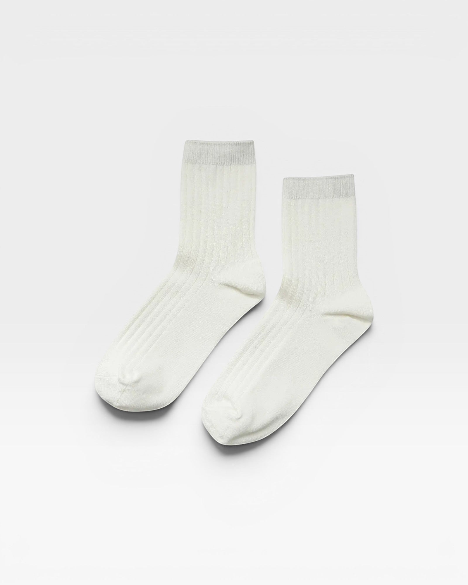 Her Socks in White